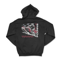Polaris Snowmobile Gear Zip - Up Hoodie - Goats Trail