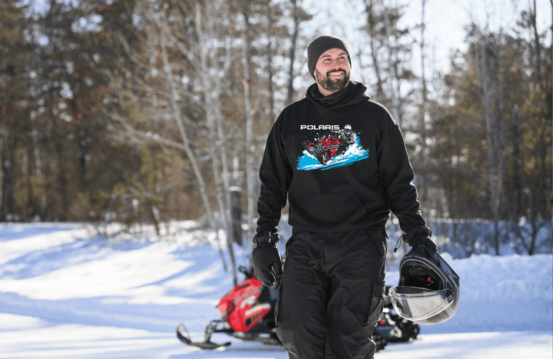 Polaris Snowmobile Hoodie - Goats Trail