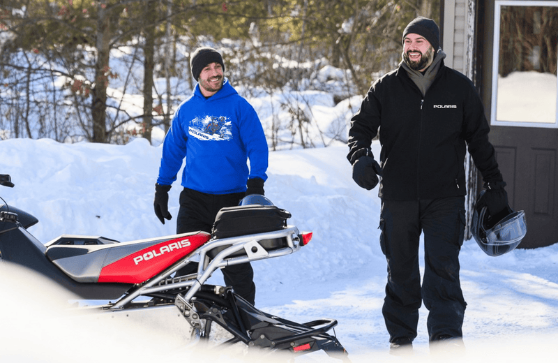 Polaris Snowmobile Hoodie - Goats Trail