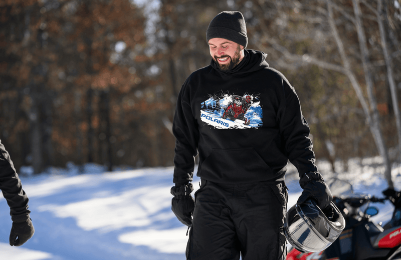 Polaris Snowmobile Hoodie - Goats Trail