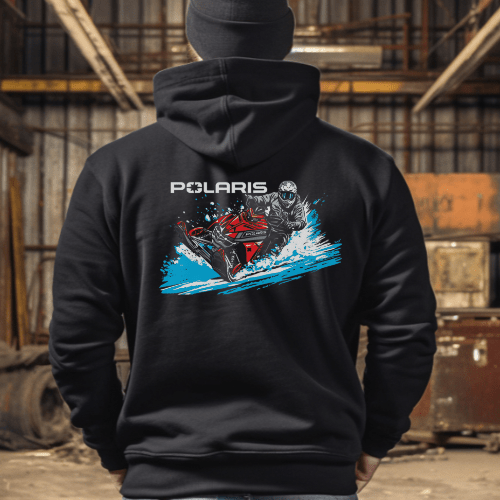 Polaris Snowmobile Hoodie - Goats Trail Off - Road Apparel Company