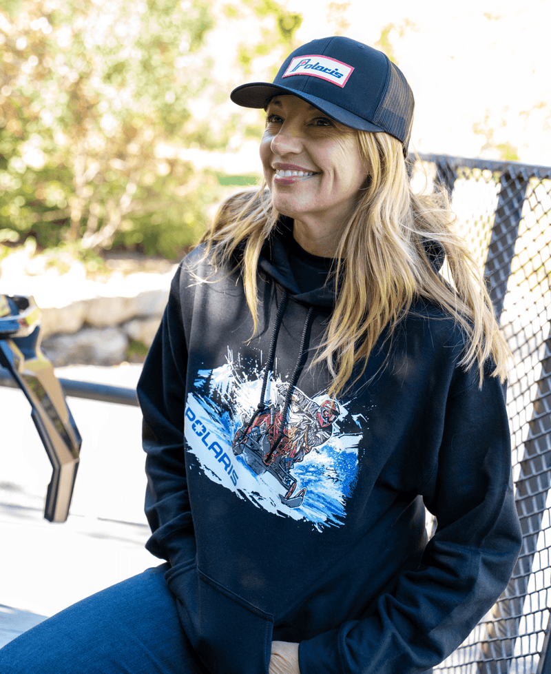 Polaris Snowmobile Hoodie | Sled Life Apparel - Goats Trail