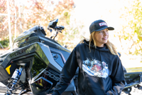 Polaris Snowmobile Hoodie | Sled Life Apparel - Goats Trail