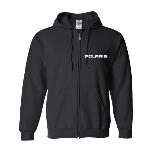 Polaris Snowmobile Zip - Up Hoodie - Sled Life - Goats Trail