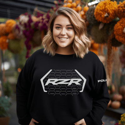 Polaris SXS - RZR Black Longsleeve Tee - Goats Trail Off - Road Apparel Company