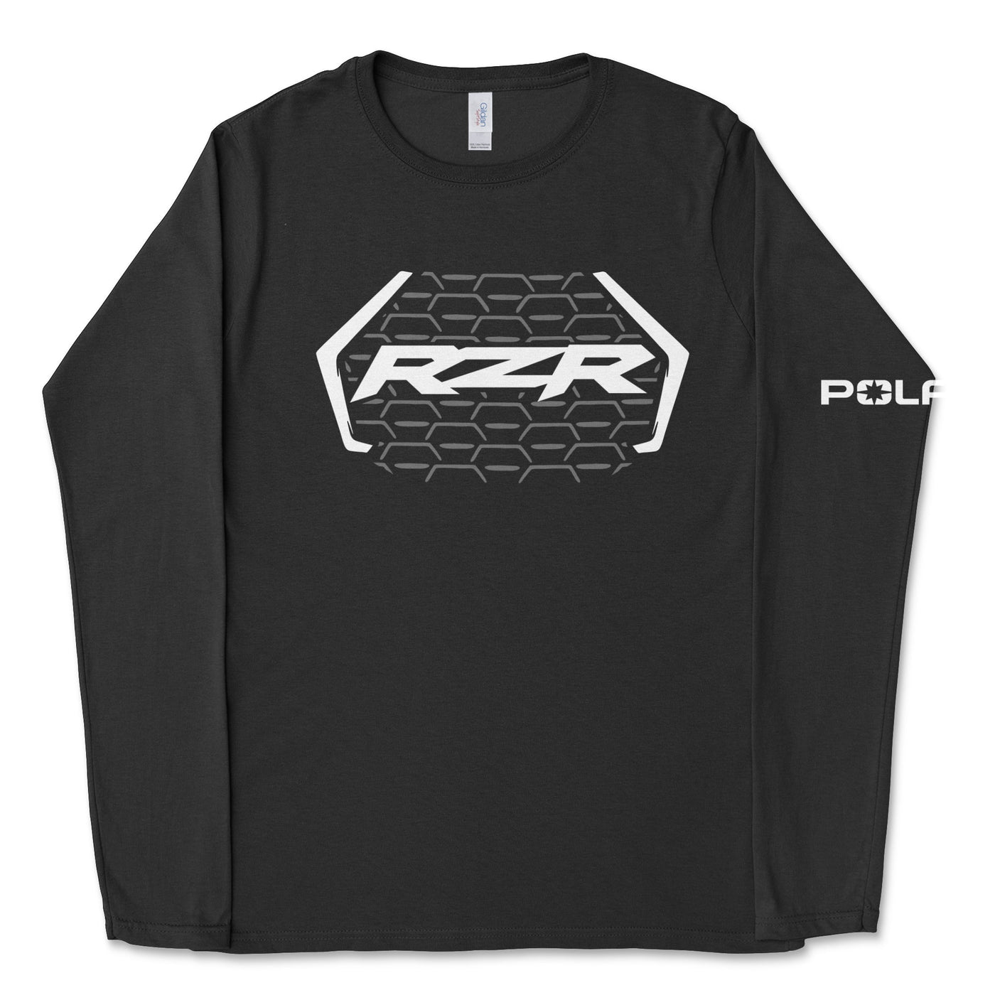 Polaris SXS - RZR Black Longsleeve Tee - Goats Trail Off - Road Apparel Company