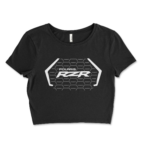 Polaris SXS - RZR Women's Crop Top Black / Small Crop Top