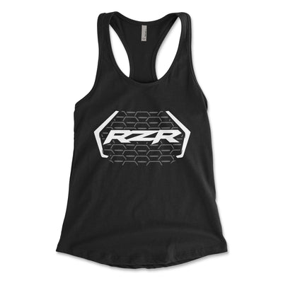 Polaris SXS - RZR Women's Black Tank Top - Goats Trail Off - Road Apparel Company