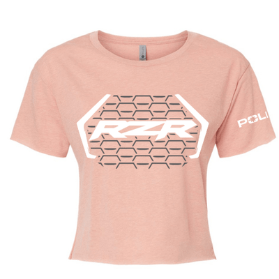 Polaris SXS - RZR Women's Crop Top - Goats Trail Off - Road Apparel Company