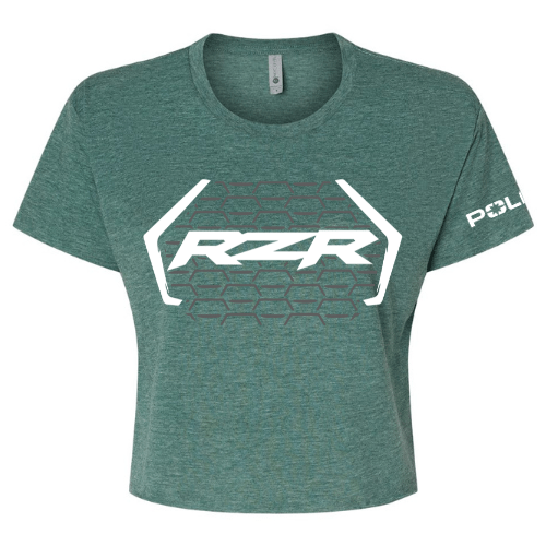 Polaris SXS - RZR Women's Crop Top - Goats Trail Off - Road Apparel Company