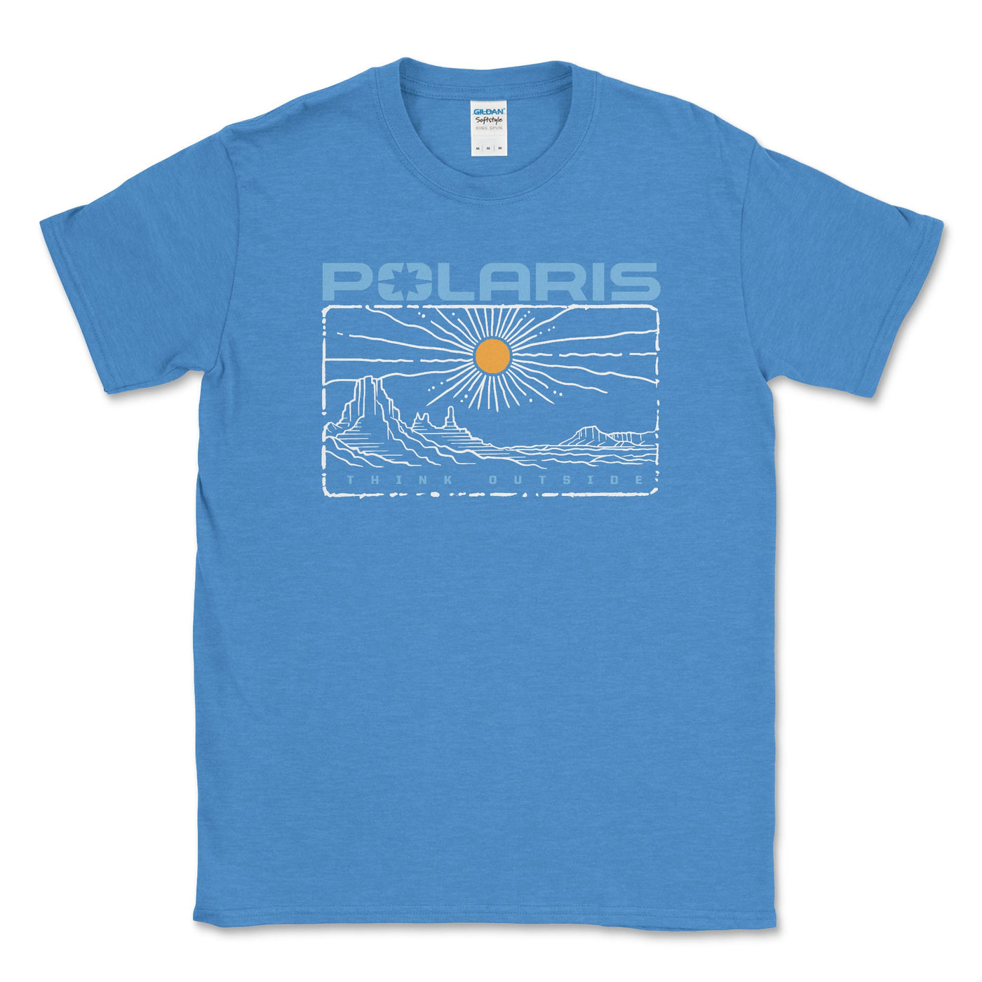 Polaris Think Outside Tee Shirt - Goats Trail Off - Road Apparel Company