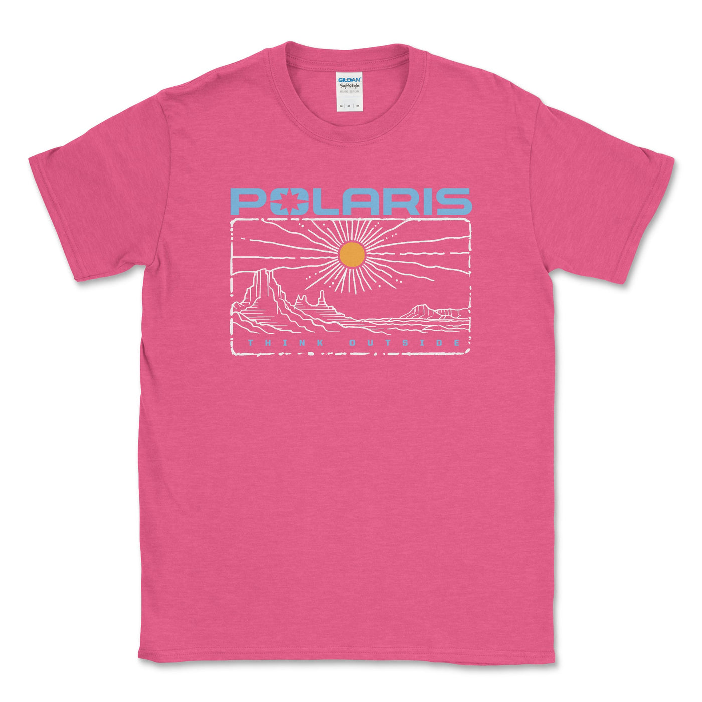 Polaris Think Outside Tee Shirt - Goats Trail Off - Road Apparel Company