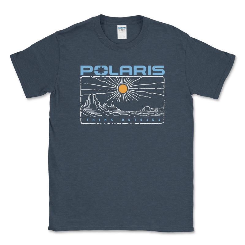 Polaris Think Outside Tee Shirt for Every Adventure Lover - Goats Trail