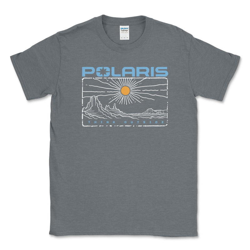 Polaris Think Outside Tee Shirt for Every Adventure Lover - Goats Trail