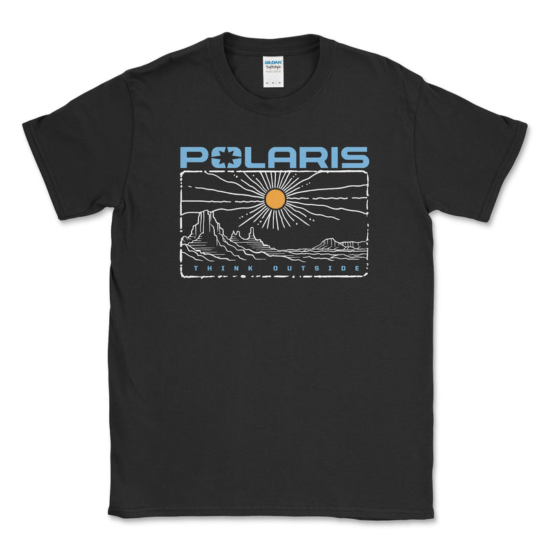 Polaris Think Outside Tee Shirt for Every Adventure Lover - Goats Trail