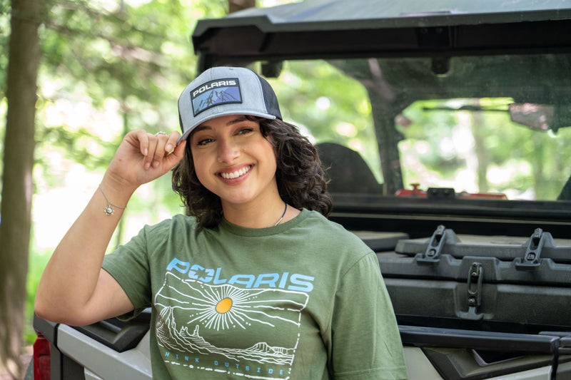 Polaris Think Outside Tee Shirt for Every Adventure Lover - Goats Trail