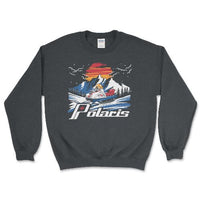 Polaris Vintage Snowmobile Crewneck Sweatshirt - Goats Trail