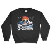 Polaris Vintage Snowmobile Crewneck Sweatshirt - Goats Trail