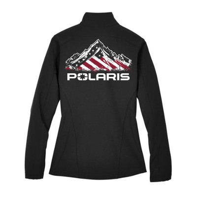 Polaris Women's American Flag Jacket - Goats Trail Off - Road Apparel Company