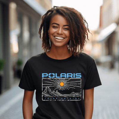 Polaris Women's Think Outside Crop Top - Goats Trail Off - Road Apparel Company