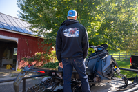 Polaris Zip-Up Snowmobile Sled Hoodie - Goats Trail