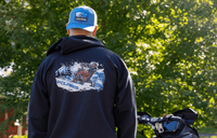 Polaris Zip-Up Snowmobile Sled Hoodie - Goats Trail