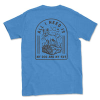 Pug Life All I Need is My Dog and My 4x4 Tee - Goats Trail