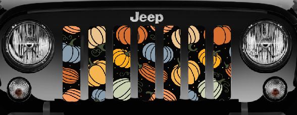 Pumpkin Patch Jeep Grille Insert - Goats Trail