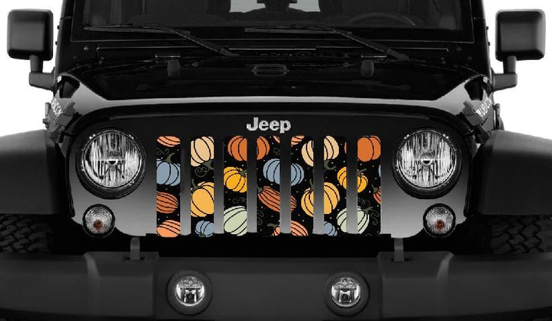Pumpkin Patch Jeep Grille Insert - Goats Trail