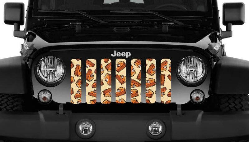Pumpkin Pie Jeep Grille Insert - Goats Trail