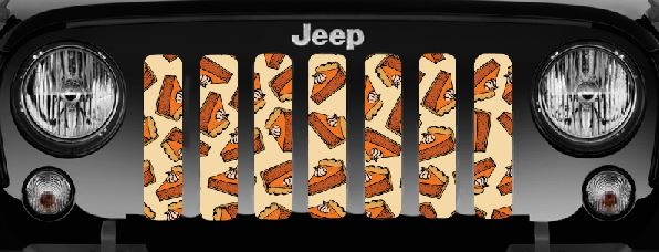 Pumpkin Pie Jeep Grille Insert - Goats Trail