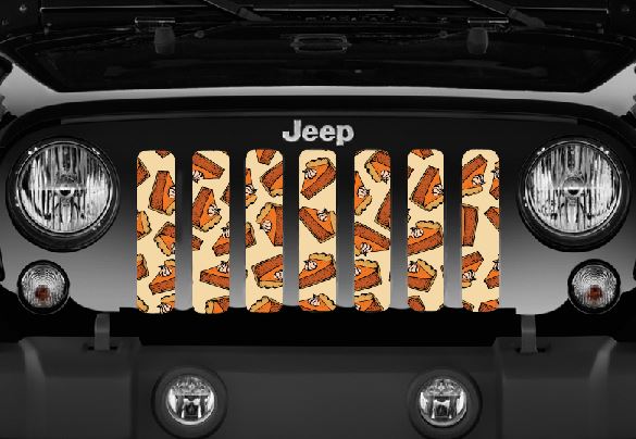 Pumpkin Pie Jeep Grille Insert - Goats Trail