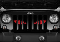 Red Jeep Chaos Eyes Grille Insert - Goats Trail