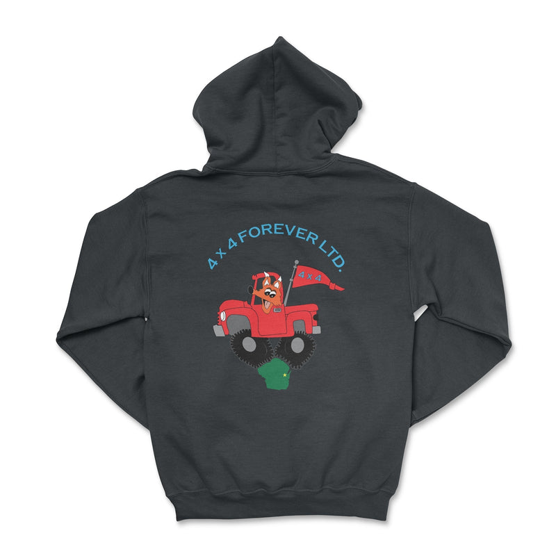 Retro 4 x 4 Hoodie - 4 x 4 Forever - Goats Trail