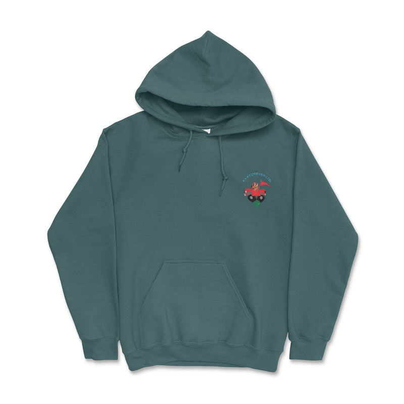 Retro 4 x 4 Hoodie - 4 x 4 Forever - Goats Trail