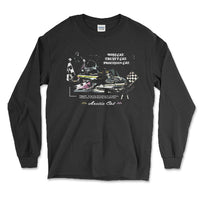Retro Arctic Cat Long Sleeve Snowmobile Classic Vintage Tee - Goats Trail