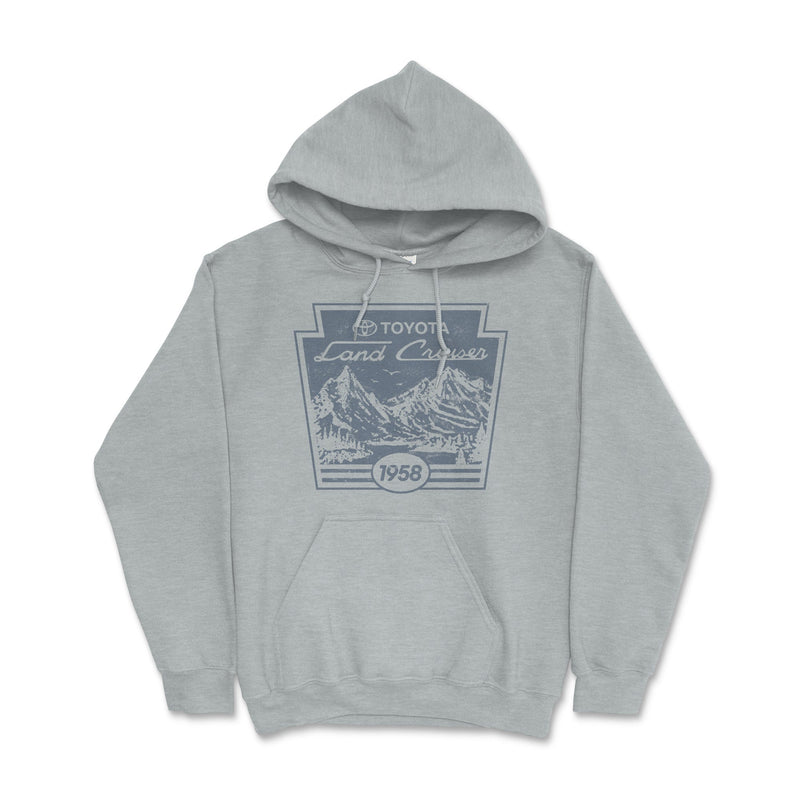 Retro Toyota Land Cruiser 1958 Hoodie - Goats Trail