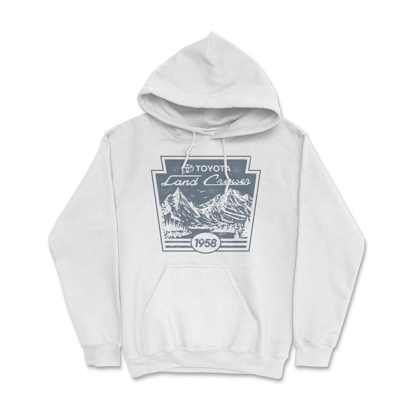 Retro Toyota Land Cruiser 1958 Hoodie - Goats Trail