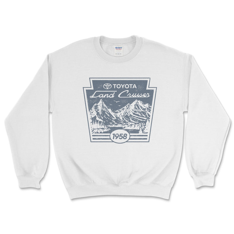 Retro Toyota Land Cruiser 1958 Sweatshirt - Goats Trail