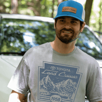 Retro Toyota Land Cruiser Tee - Goats Trail