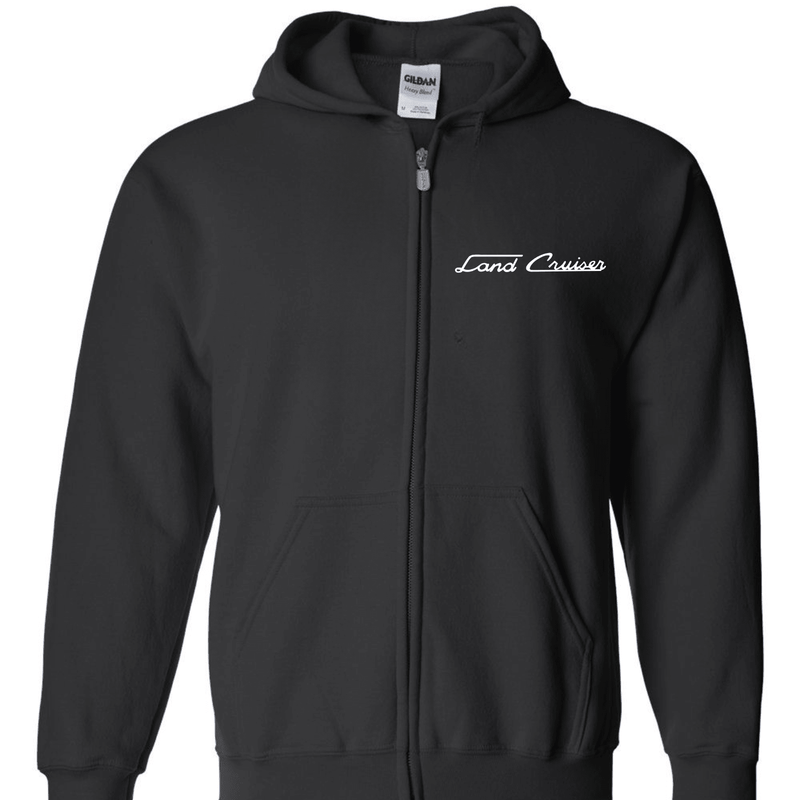 Retro Toyota Land Cruiser Zip - Up Hoodie - Goats Trail