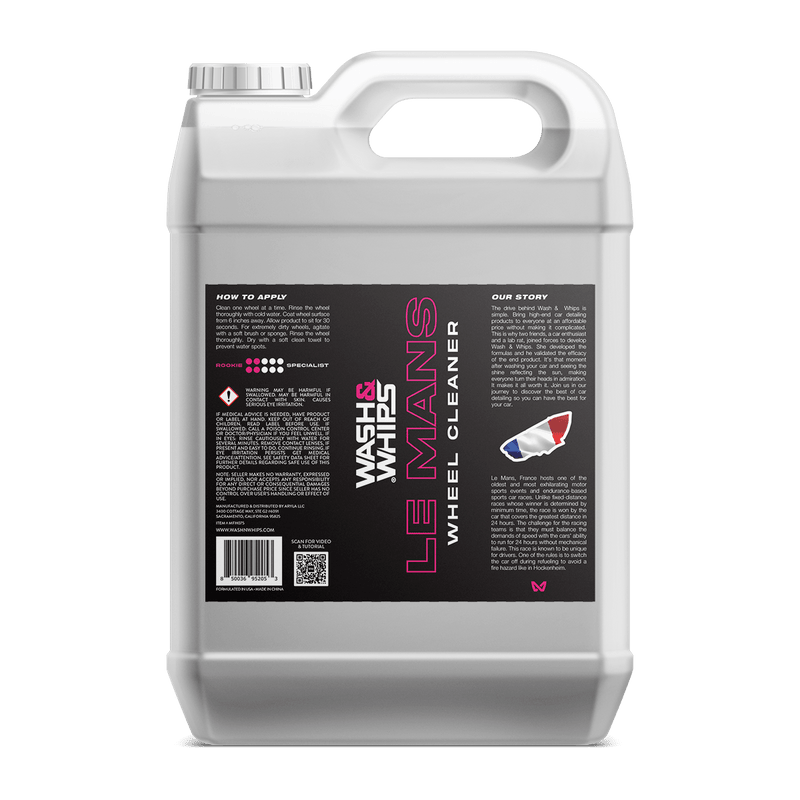 Revitalize your Wheels - WASH & WHIPS Le Mans Wheel Cleaner - Goats Trail