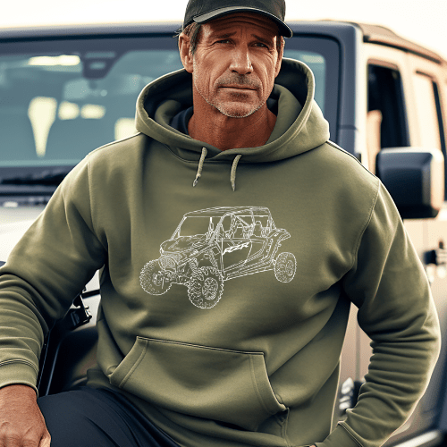 RZR Polaris Side by Side - Adventure Hoodie - Goats Trail Off - Road Apparel Company