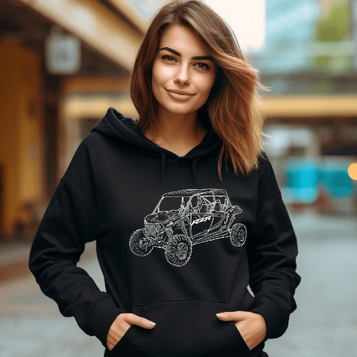 RZR Polaris Side by Side - Adventure Hoodie - Goats Trail Off - Road Apparel Company