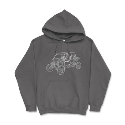 RZR Polaris Side by Side - Adventure Hoodie - Goats Trail Off - Road Apparel Company