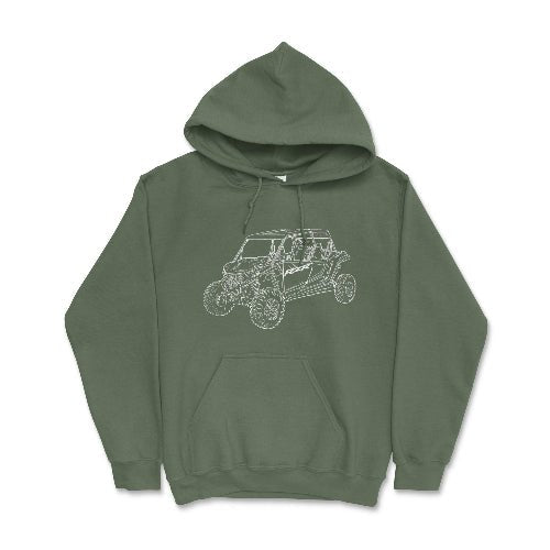 RZR Polaris Side by Side - Adventure Hoodie - Goats Trail