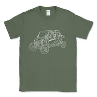 RZR Polaris Side by Side - Adventure Tee Shirt - Goats Trail