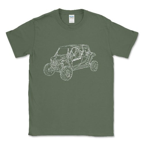 RZR Polaris Side by Side - Adventure Tee Shirt - Goats Trail