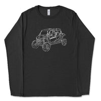RZR Polaris Side by Side - Black Longsleeve Shirt - Goats Trail