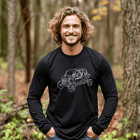 RZR Polaris Side by Side-Black Longsleeve Shirt - Goats Trail